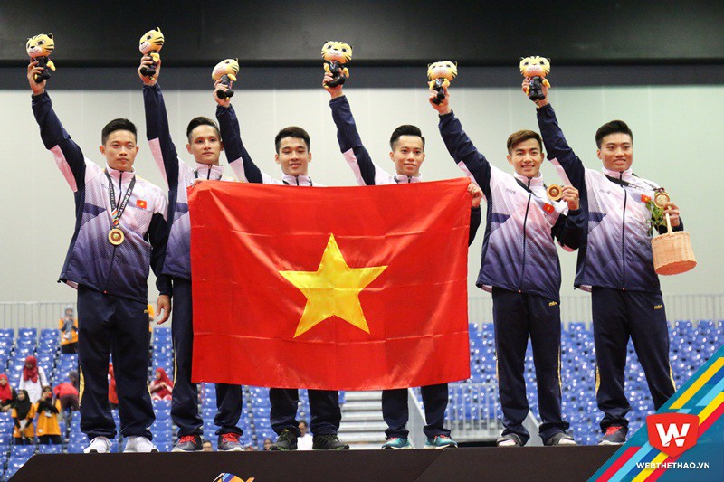 SEA Games 29: TDDC Việt Nam hoàn tất "ngày vàng" của TTVN