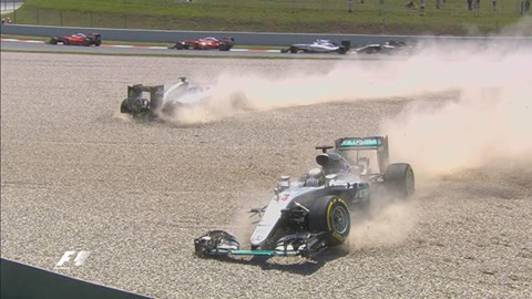 Video F1: Các tình huống đáng chú ý tại Spanish Grand Prix