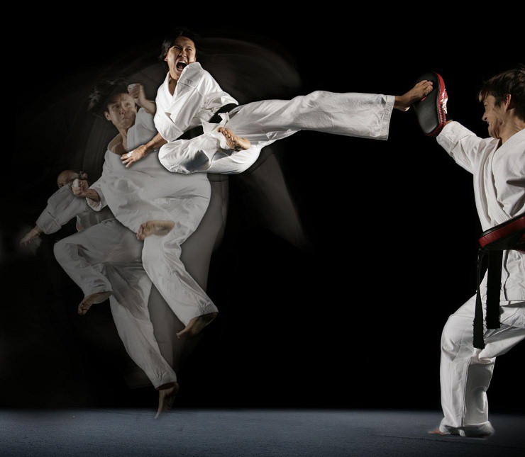 Taekwondo: Tròn mắt xem "liên hoàn cước" xoay 360 độ