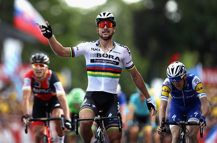 Tour de France 2017 chặng 3: Peter Sagan về nhất dù rút đích gặp trục trặc