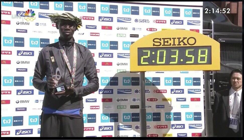 Tokyo Marathon: Wilson Kipsang trượt KLTG với ADIDAS adizero sub2 Tokyo Marathon: Wilson Kipsang trượt KLTG với ADIDAS adizero sub2
