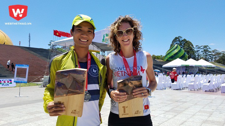 Trần Duy Quang vô địch siêu marathon 70km giữa rừng thông Đà Lạt