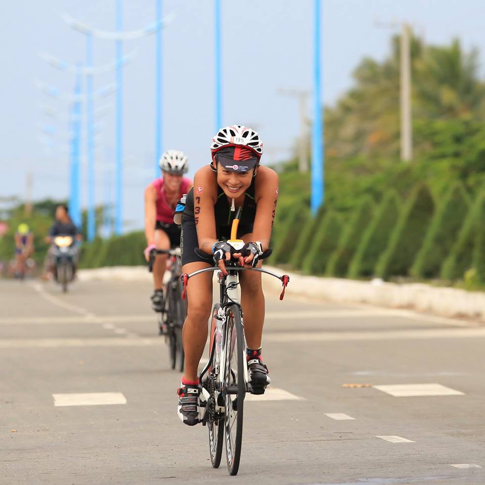 Th&agrave;nh t&iacute;ch của Nguyễn Thị Gia Huệ tốt hơn so với giải VĐTG Ironman 70.3