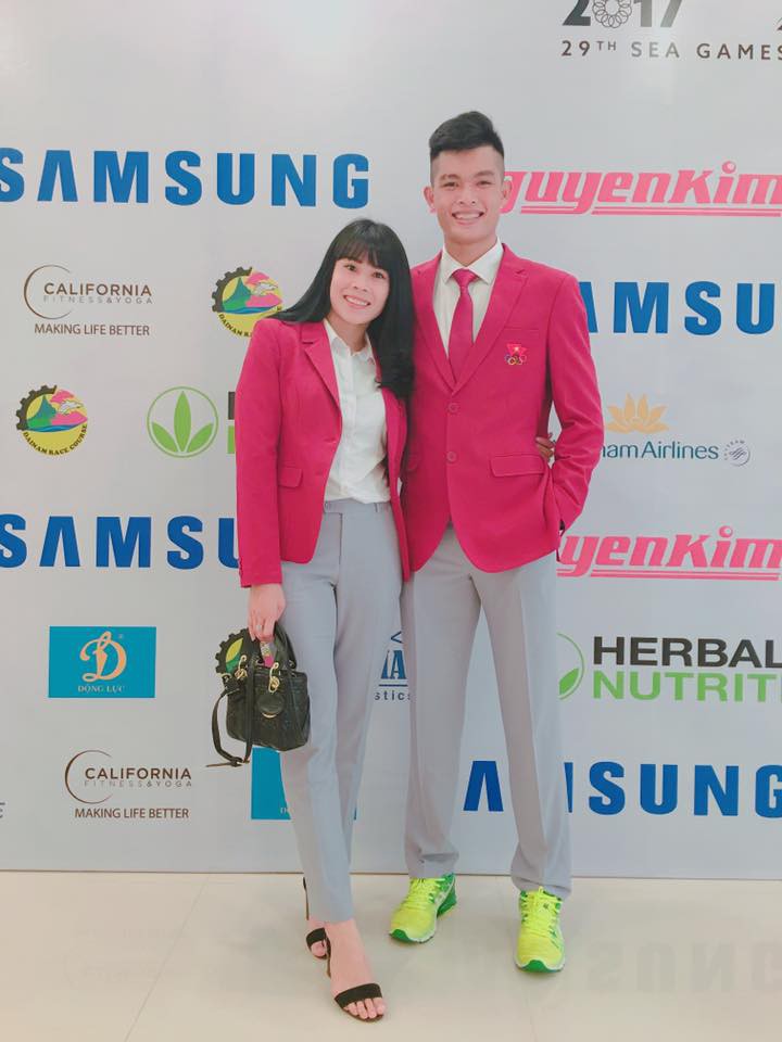 Nguyễn Tiến Trọng tại lễ xuất qu&acirc;n SEA Games 29