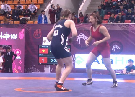 Vật nữ Việt Nam không thành công ở vòng loại thế giới Olympic