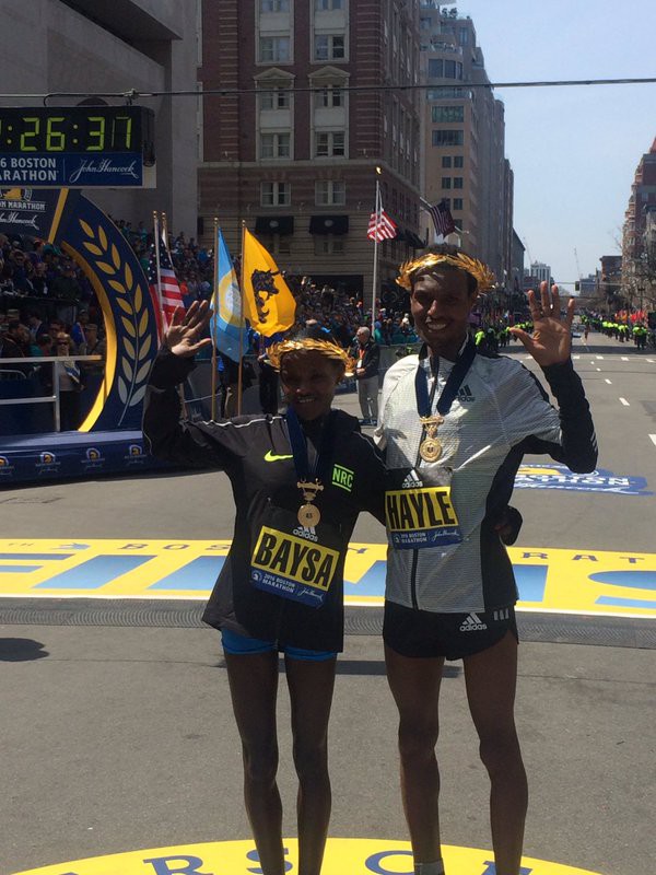 VĐV Ethiopia "càn quét" giải chạy Boston Marathon 2016