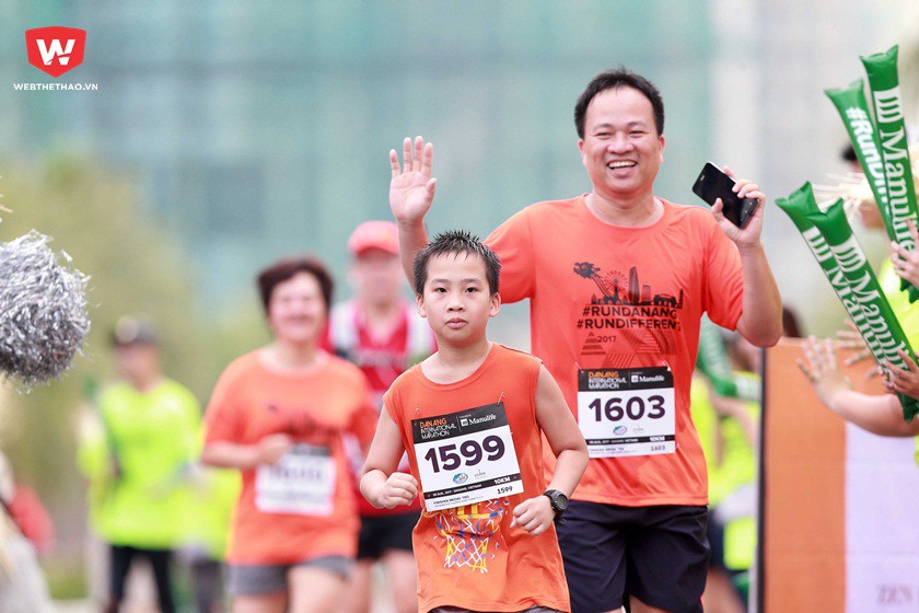Vẻ đẹp hồn nhiên của các runner nhí tại Danang International Marathon
