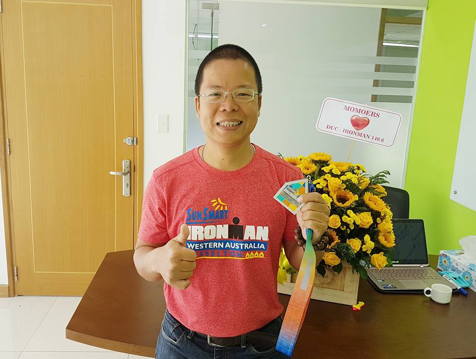 CEO Việt Nam chinh phục thành công Ironman Western Australia
