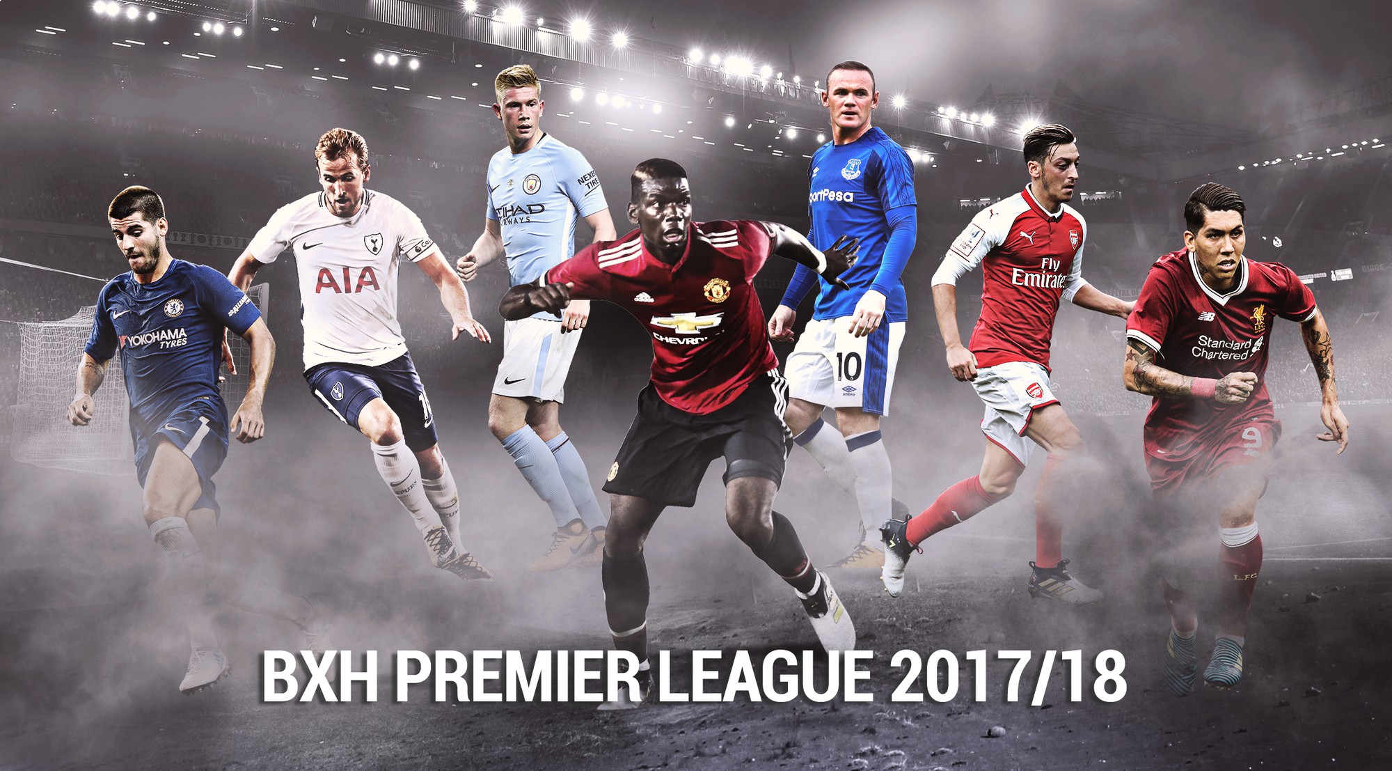 Bảng xếp hạng Ngoại hạng Anh 2017/18 vòng 35 mới nhất