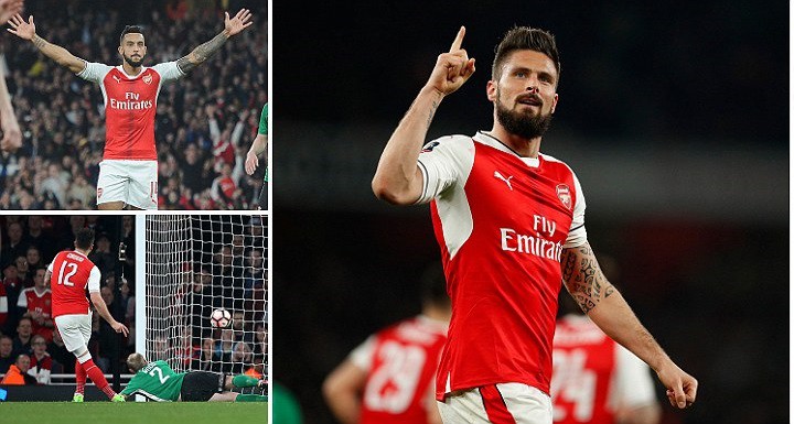 Arsenal thắng kiểu "bàn tay nhỏ", HLV Wenger thở phào nhẹ nhõm