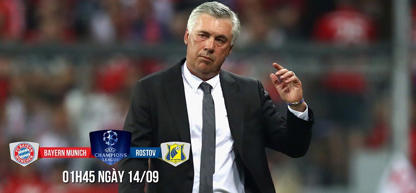 Bayern - Rostov: "Carletto" tiếp nối sứ mệnh của Pep