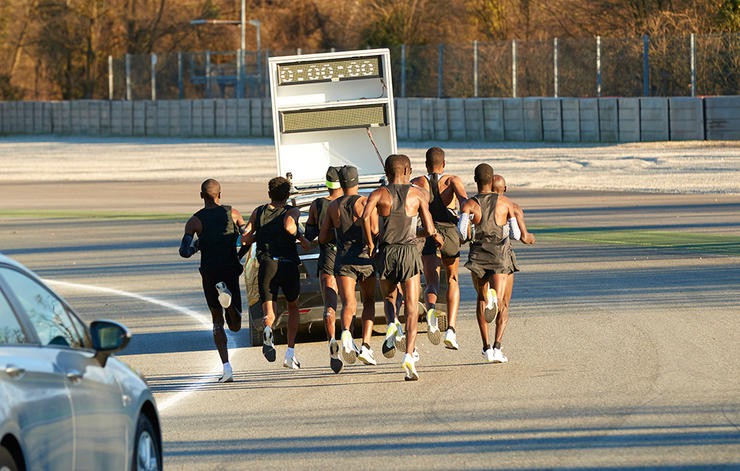 Buổi chạy thử với y&ecirc;u cầu dưới 1 tiếng cho qu&atilde;ng đường half-marathon