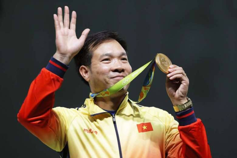 Hoàng Xuân Vinh giành HCV ở giải bắn súng vô địch Đông Nam Á 2017