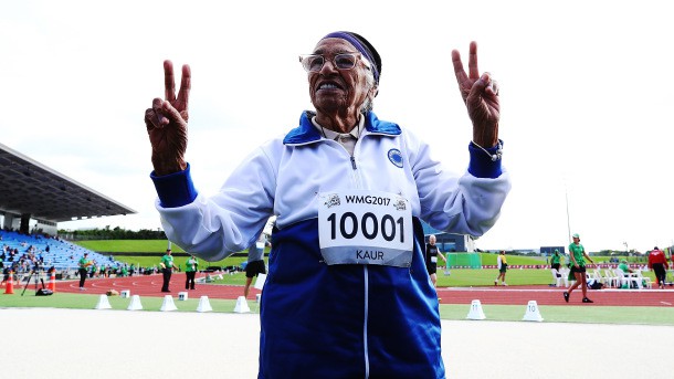Cụ bà 101 tuổi giành HCV chạy 100m tại World Masters Games