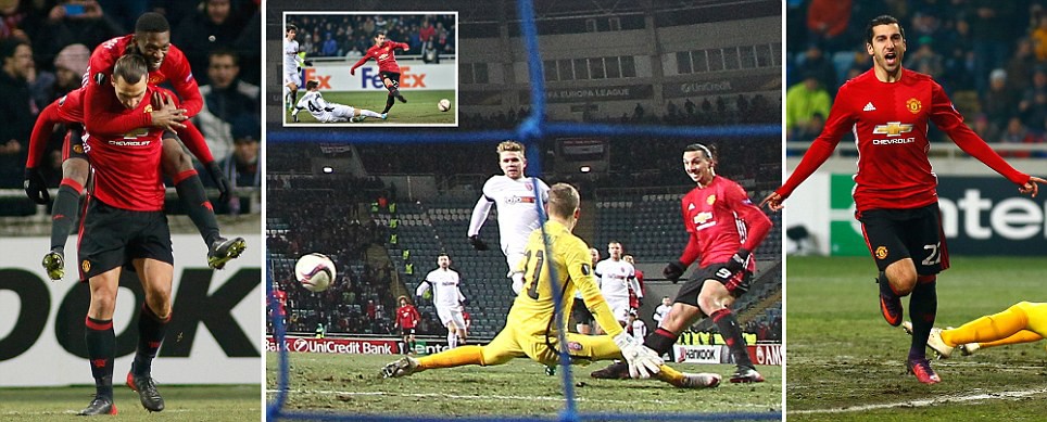 Mkhitaryan “rực cháy” trong buổi tối giá lạnh ở Ukraine