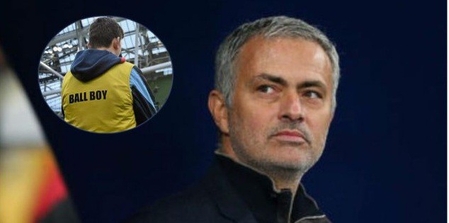 Jose Mourinho ăn thua cả với... đám trẻ nhặt bóng trong sân