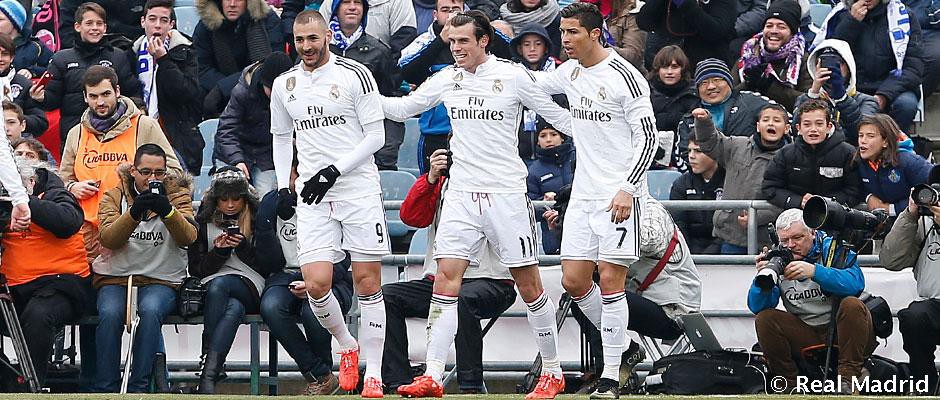 Real Madrid đang bay cao không nhờ "động cơ" BBC