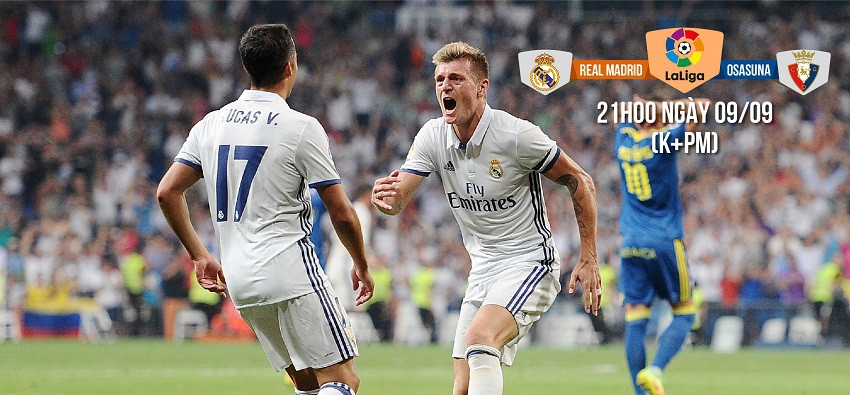 Real Madrid – Osasuna: Cấm chuyển nhượng Real có sợ?