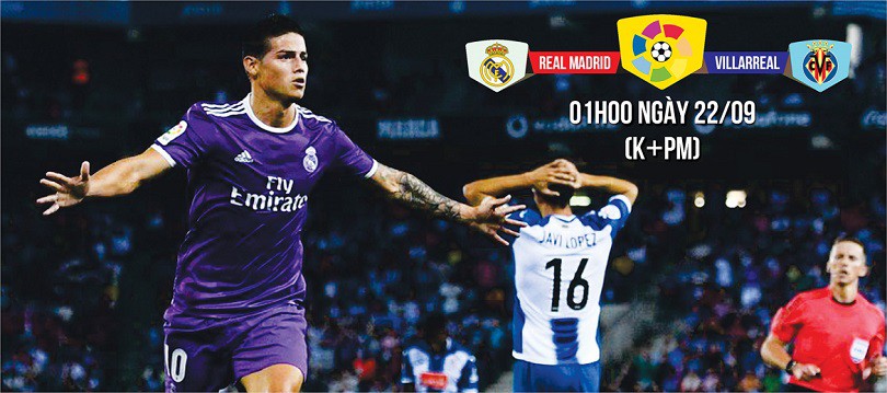 Real Madrid - Villarreal:  James đã “thắng” Zidane