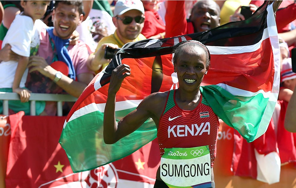 Nhà vô địch marathon tại Olympic 2016, Sumgong, dương tính với doping Nhà vô địch marathon tại Olympic 2016, Sumgong, dương tính với doping