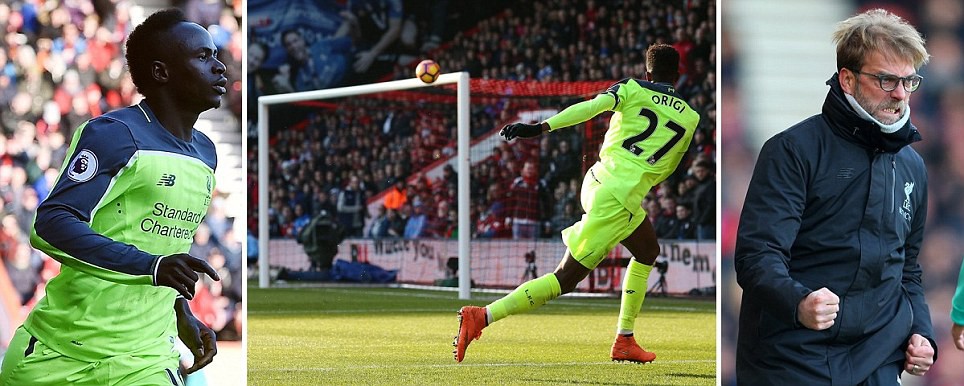 Bournemouth 4-3 Liverpool: Điều không tưởng tại Dean Court