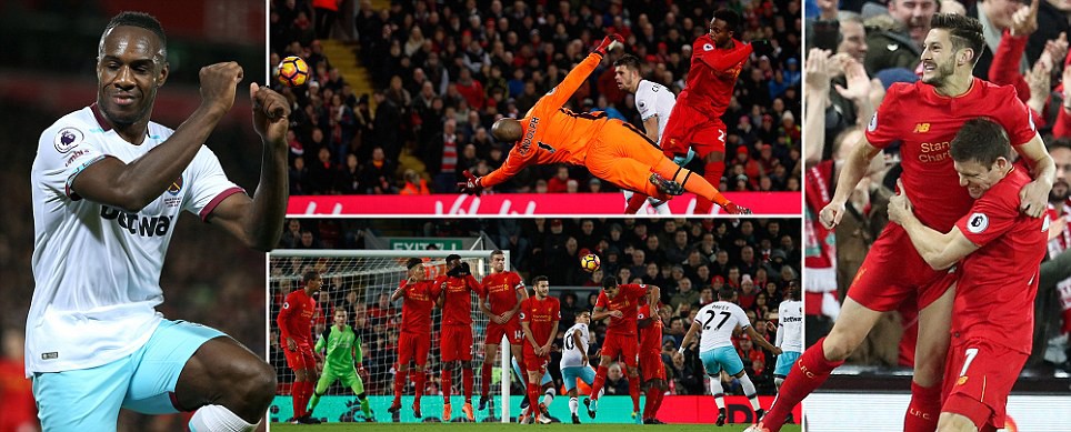 Liverpool 2-2 West Ham: The Kop lại gây thất vọng