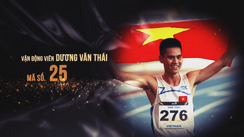 ƯCV hạng mục VĐV Nam xuất sắc - Cúp chiến thắng 2017: Dương Văn Thái