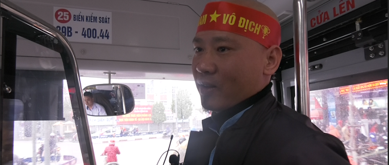 Video: Những chuyến xe bus chở tình yêu U23 Việt Nam