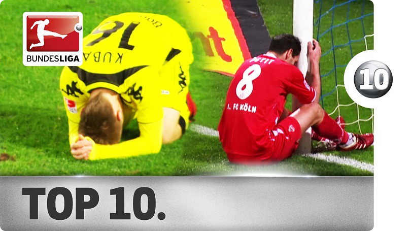 Video: Những pha bỏ lỡ khó tin trong lịch sử Bundesliga