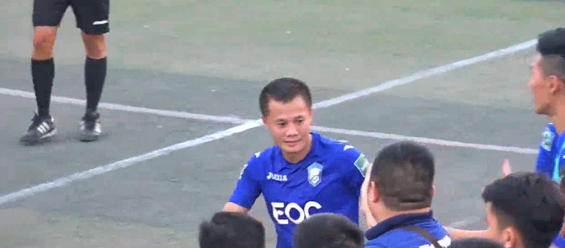 Video: Thành Lương ghi bàn, EOC thắng dễ trước Văn Minh