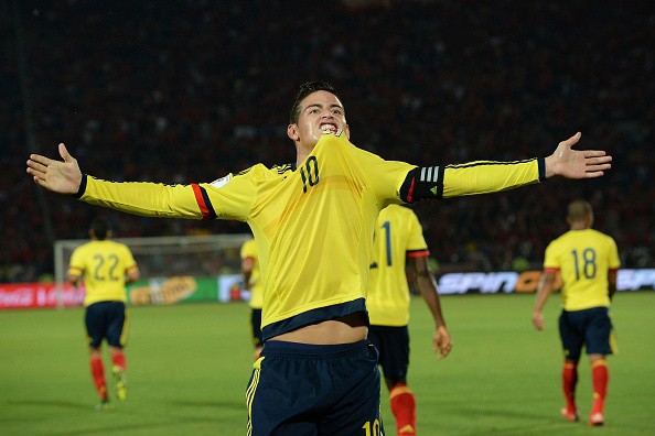 Chile 1-1 Colombia: James Rodriguez giành điểm cho Colombia