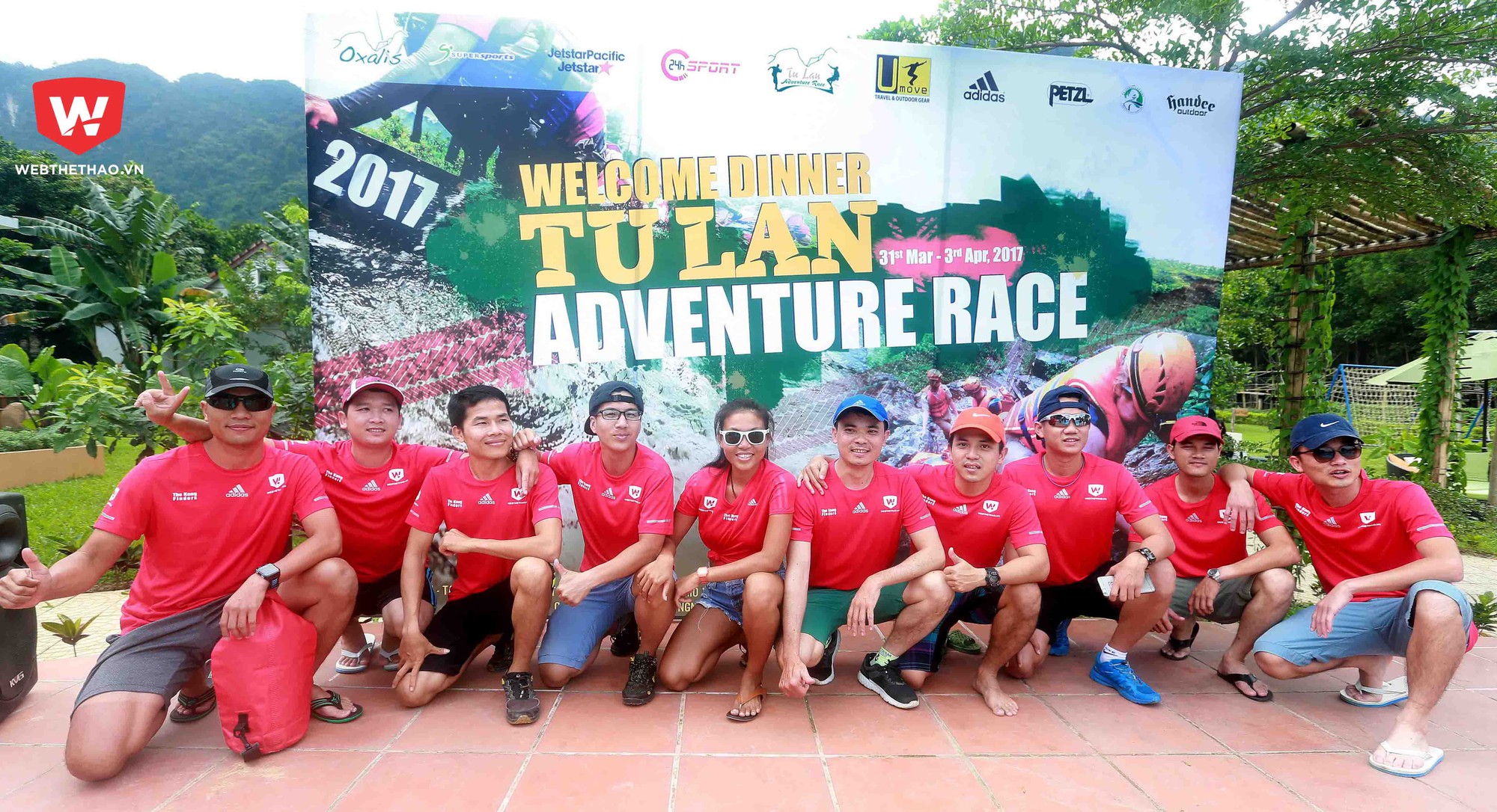 100 chiến binh Tú Làn Adventure Race 2017 "đổ bộ" xuống Chày Lập