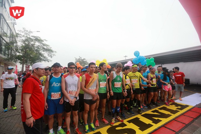 Tại nội dung n&agrave;y, ch&uacute;ng ta dễ d&agrave;ng thấy những runner nổi đ&igrave;nh nổi đ&aacute;m trong giới chạy đường d&agrave;i của H&agrave; Nội như Cao Ngọc H&agrave;, Đinh Linh...