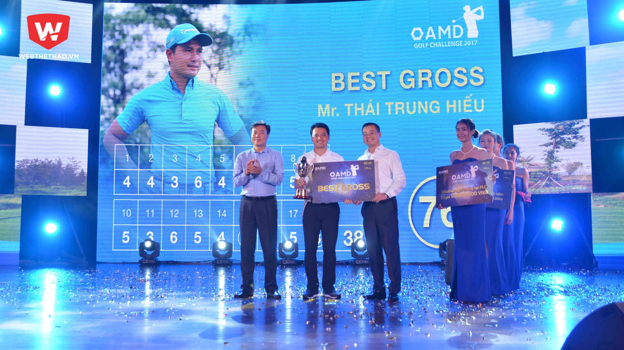 AMD Golf Challenge 2017 vinh danh golf Thái Trung Hiếu