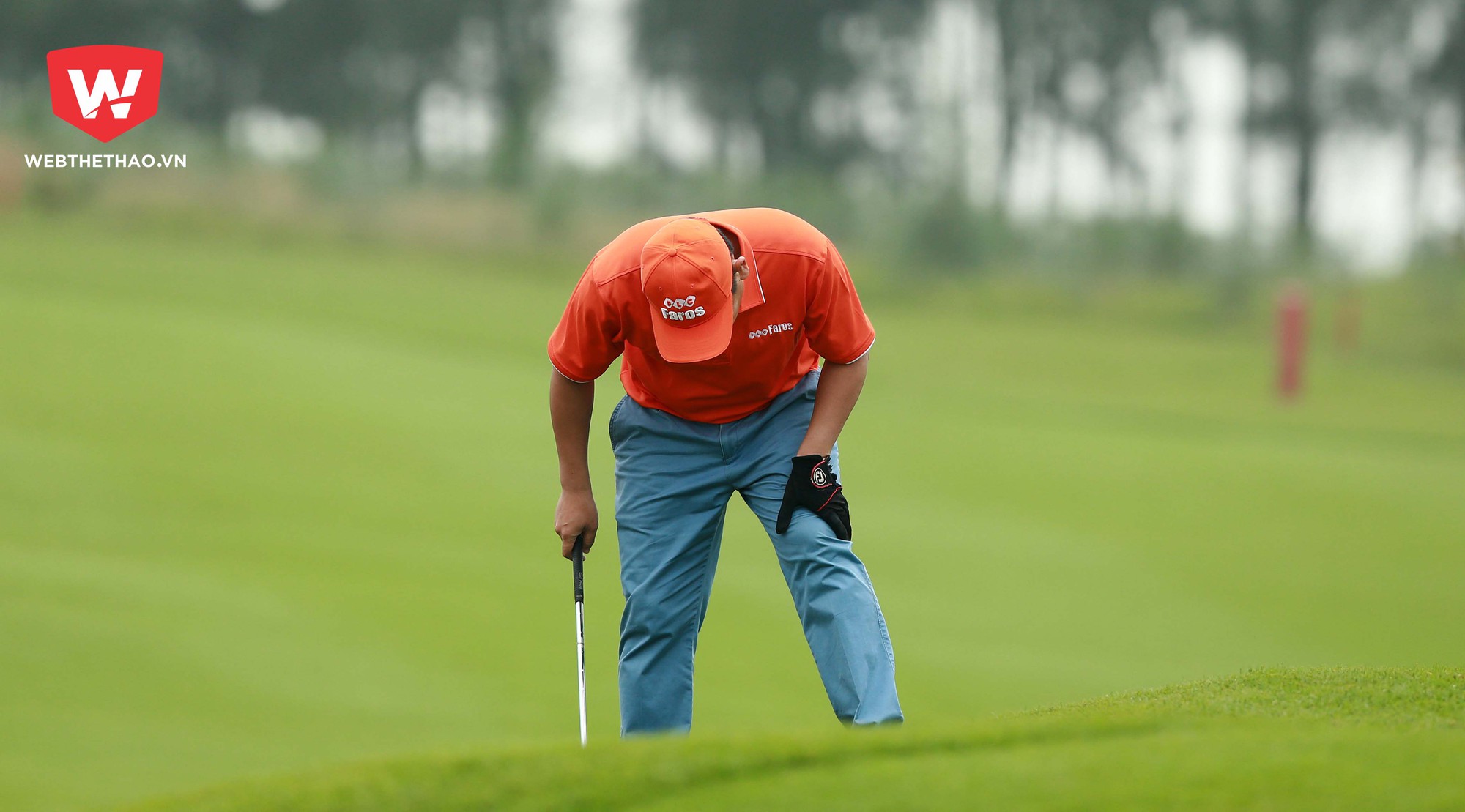 Chùm ảnh: Golfer "gục ngã" trước sự khắc nghiệt của thiên nhiên