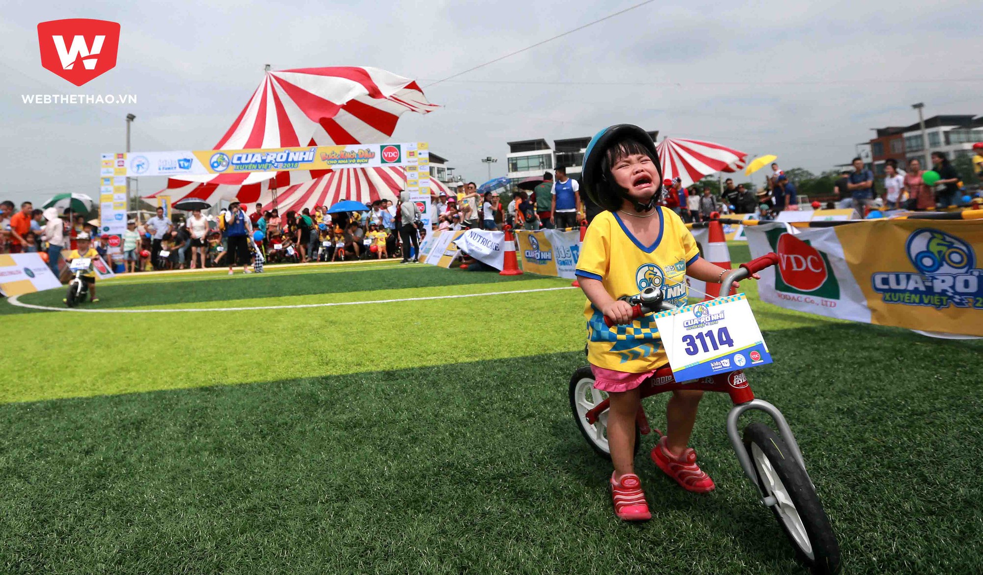 Những khoảnh khắc dễ thương tại “Cua rơ nhí xuyên Việt 2018”