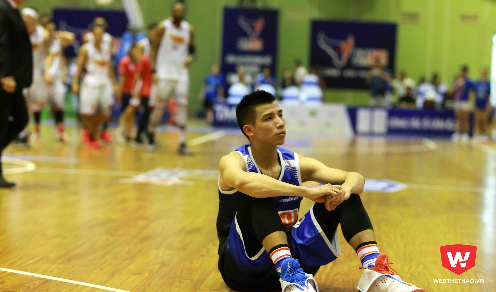 Chùm ảnh: Nỗi đau tột cùng của Hanoi Buffaloes vì thua sát nút Saigon Heat