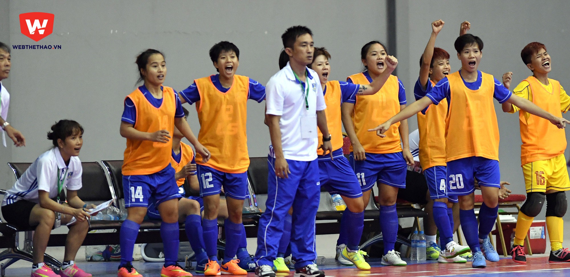 Nữ Thái Sơn Nam-Q.8 giành HCĐ giải vô địch các CLB futsal ĐNÁ 2016