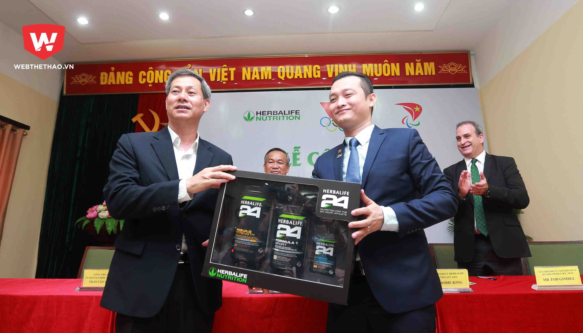 Herbalife tiếp tục đồng hành cùng thể thao Việt Nam đến năm 2021