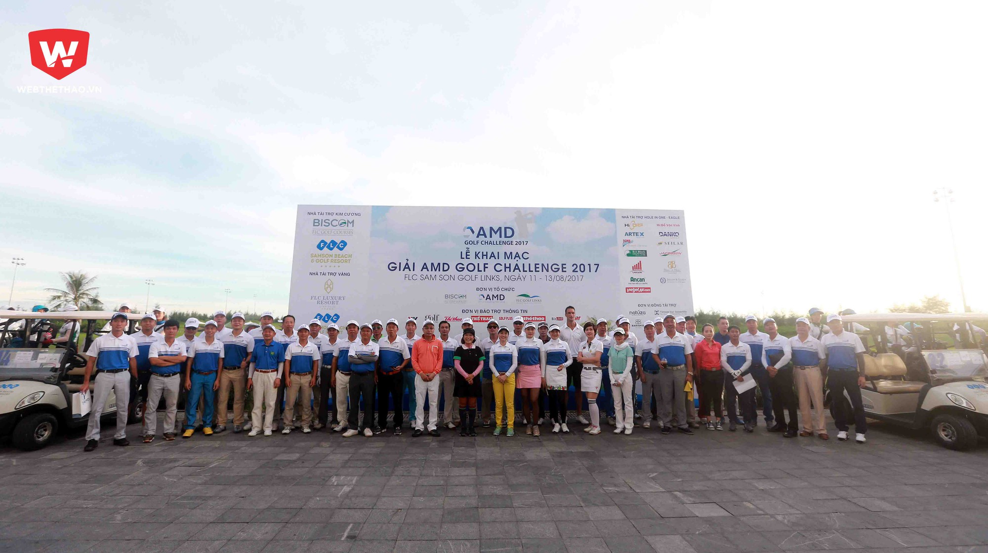 Hơn 1000 golfer tranh tài tại AMD Golf Challenge 2017