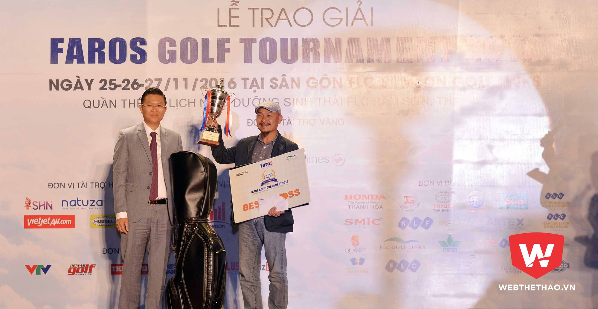 Kết thúc giải Faros Golf Tournament 2016: Thành công và ý nghĩa