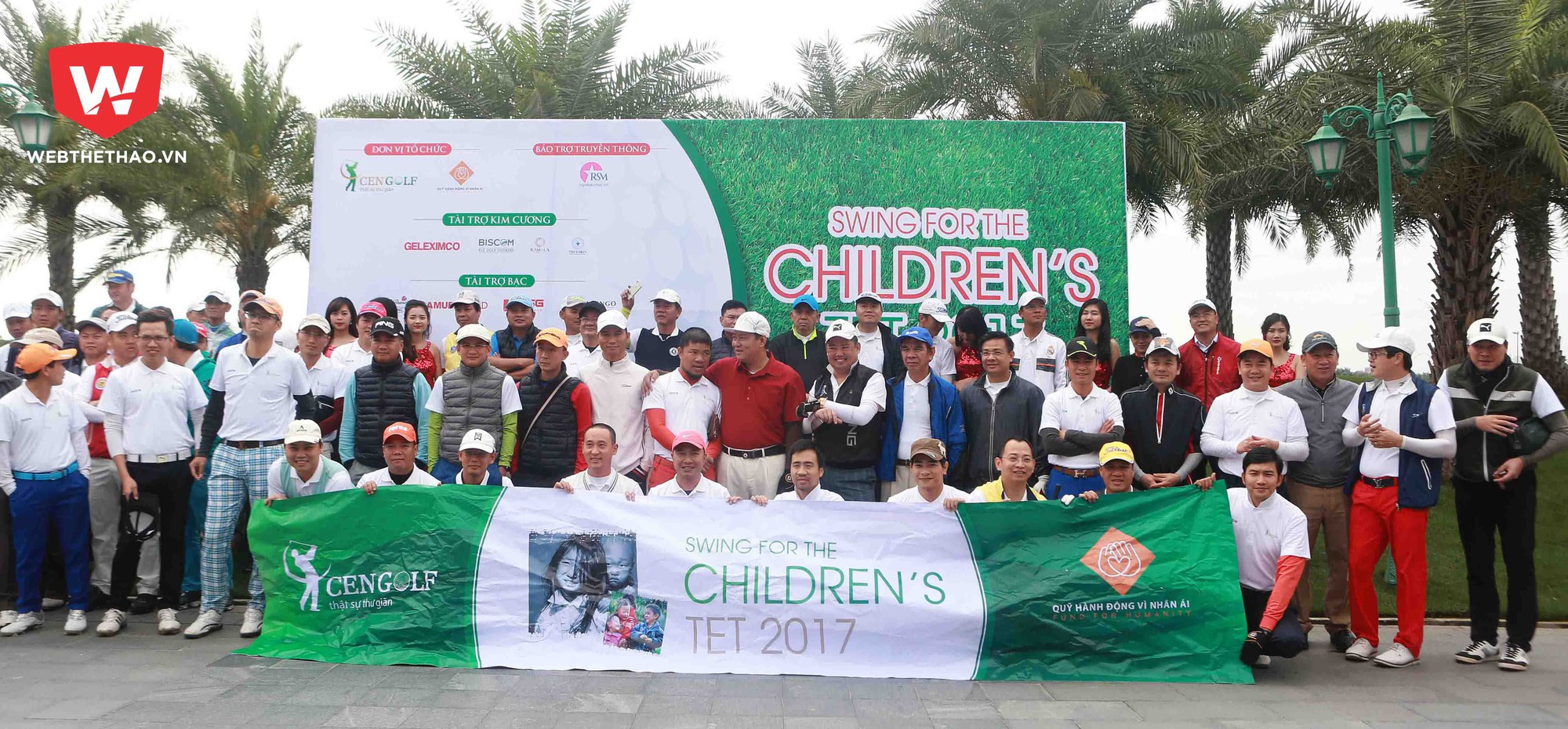 Khai  mạc giải golf thiện nguyện “Swing for the children’s Tet 2017”
