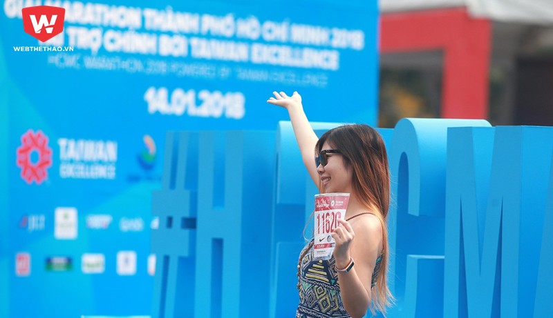 Không khí sôi động trước giờ HCMC Marathon 2018 khởi tranh