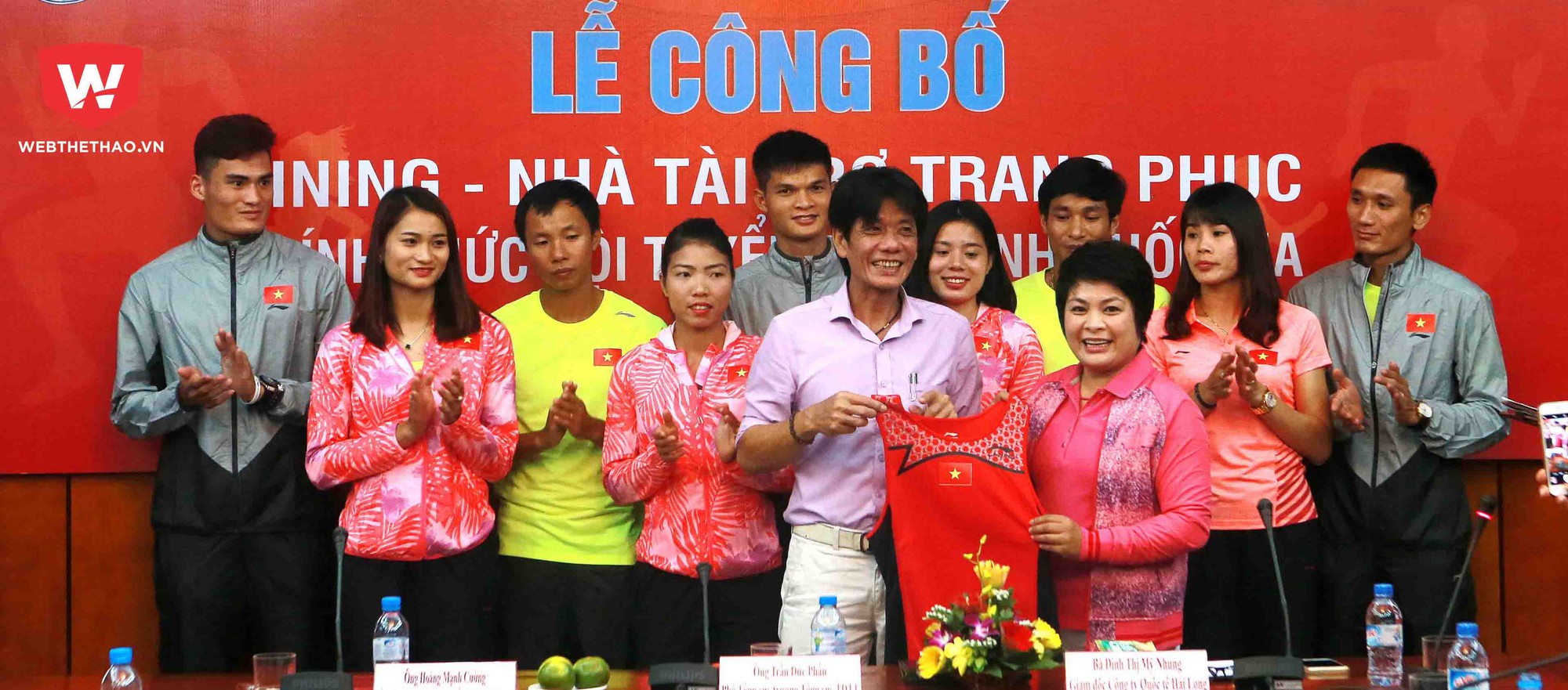 Đội tuyển điền kinh Việt Nam nhận tài trợ 5 năm từ thương hiệu thể thao Trung Quốc