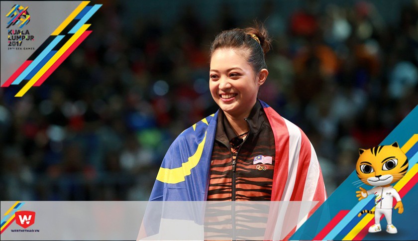 Vẻ đẹp của võ sĩ hai lần khóc hận trước Thúy Vi tại SEA Games 29