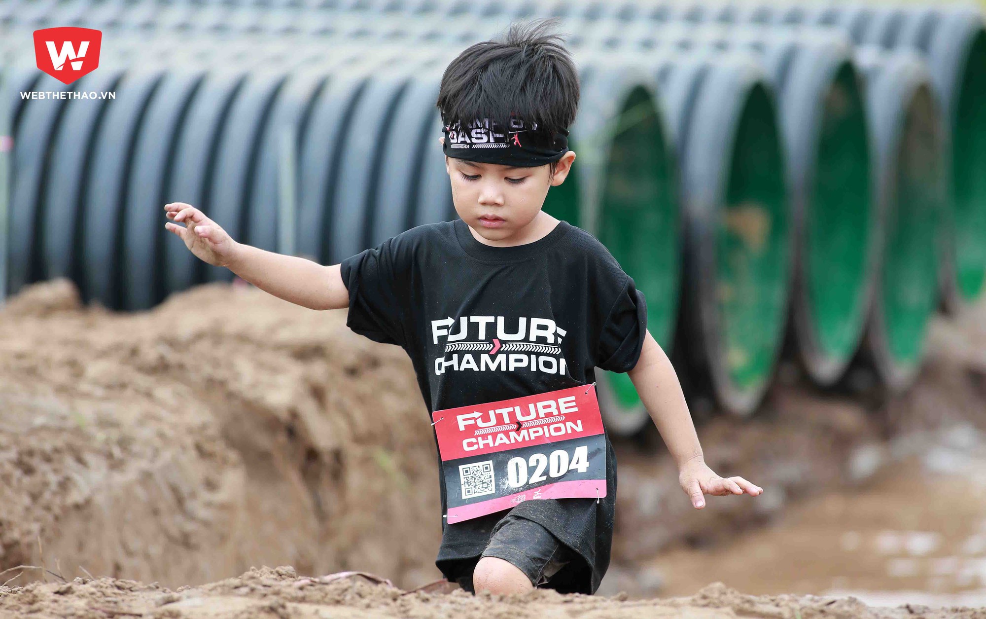Những khoảnh khắc siêu đáng yêu của các Dasher nhí tại Champion Dash 2017