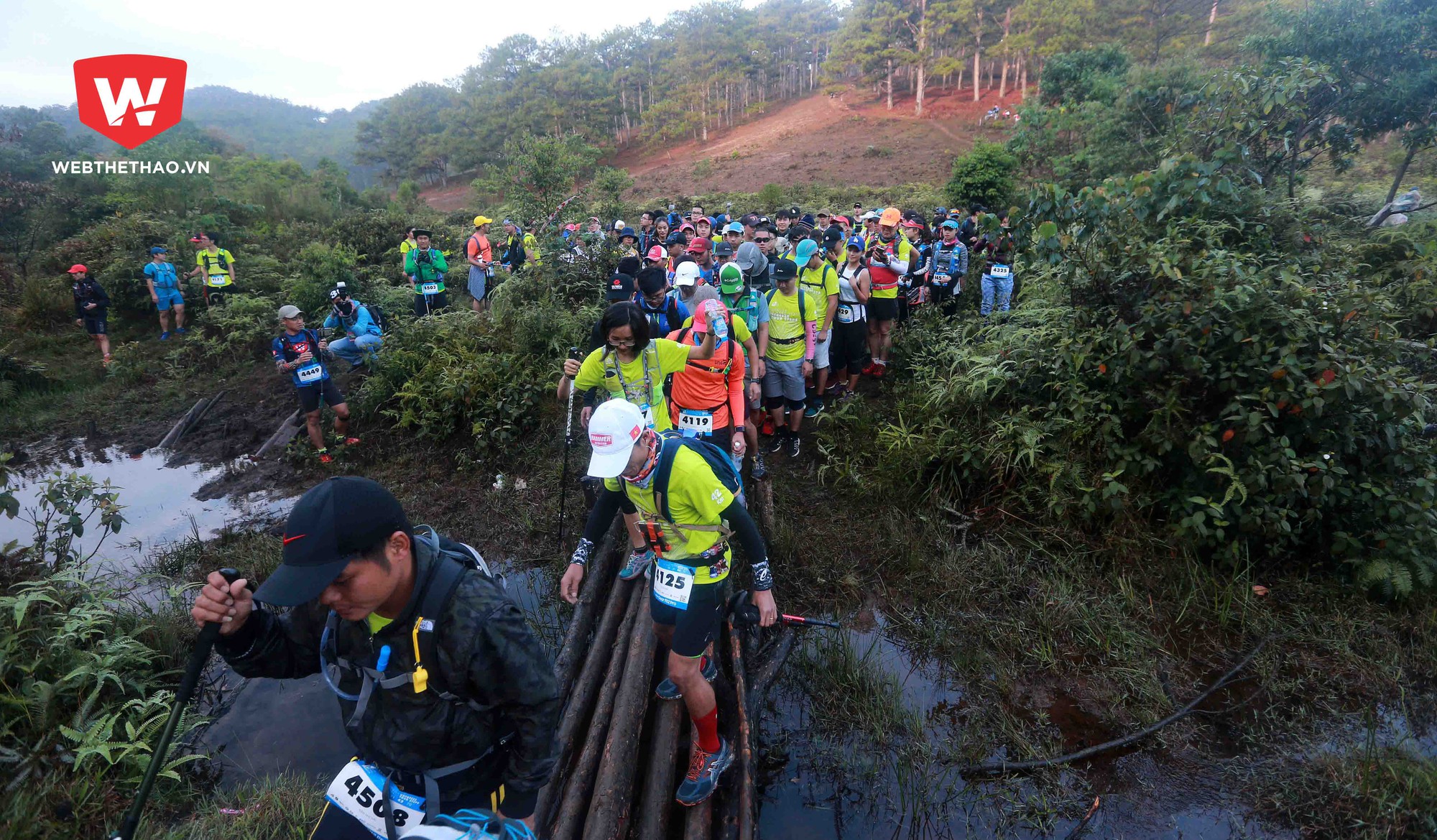 "Tắc nghẽn giao thông" tại Đà Lạt Ultra Trail 2018