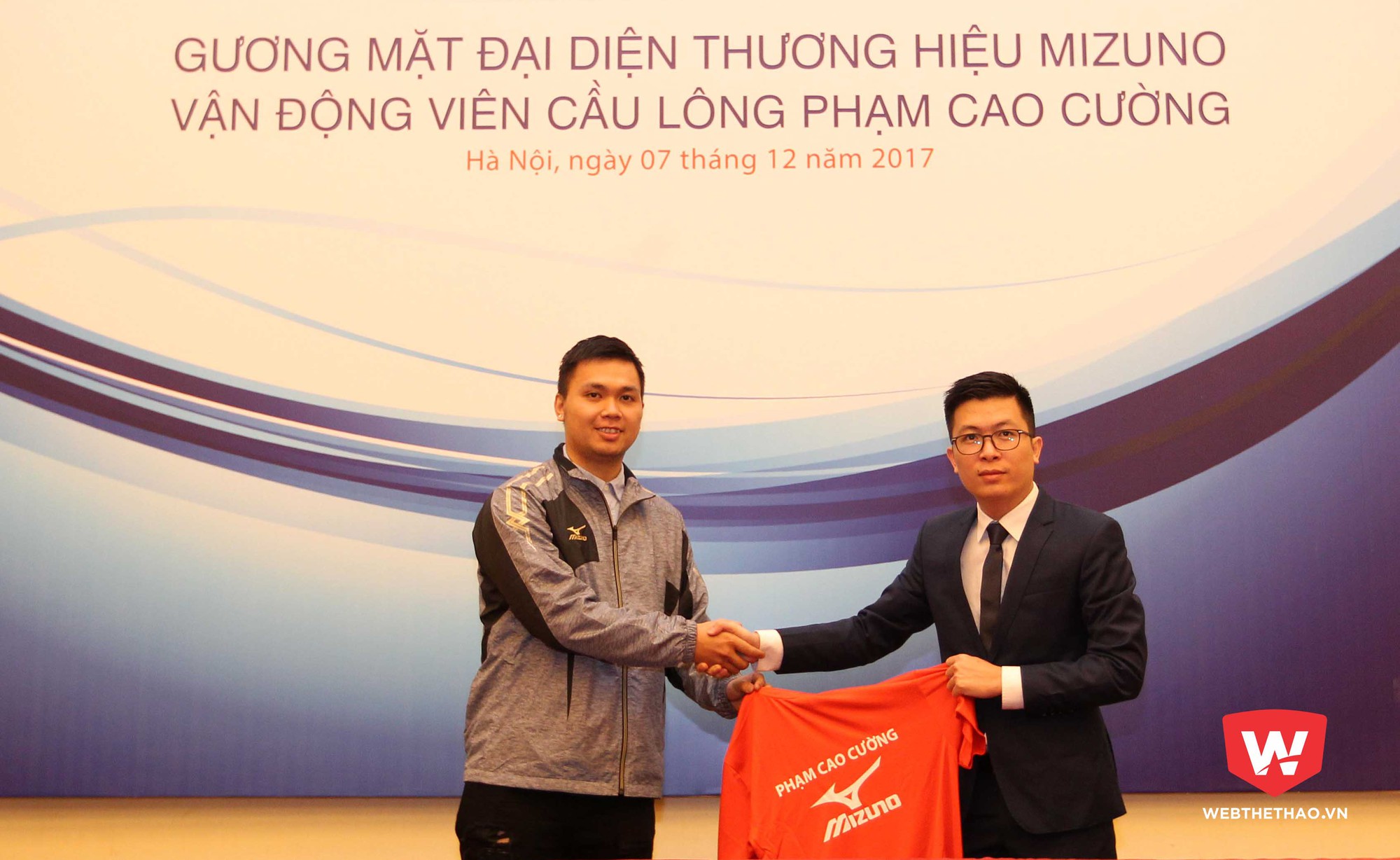 Truyền nhân của Tiến Minh nhận tài trợ khủng từ Mizuno
