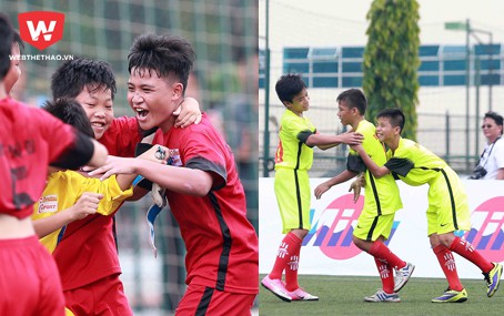 THCS Phú Đô và THCS Độc Lập vào chung kết U13 Bóng đá học đường