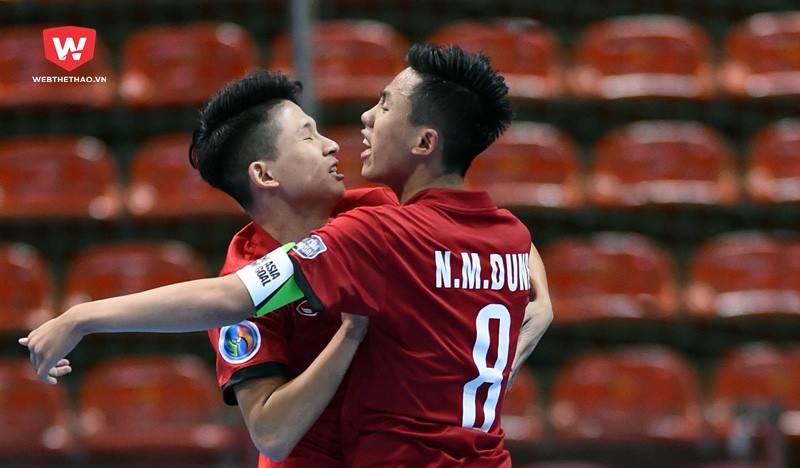 U20 futsal VN "truyền lửa" cho thầy trò HLV Hoàng Anh Tuấn